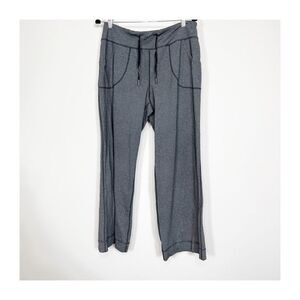 Lululemon Women's Gray Yoga Activewear Leggings Boot cut Size 10